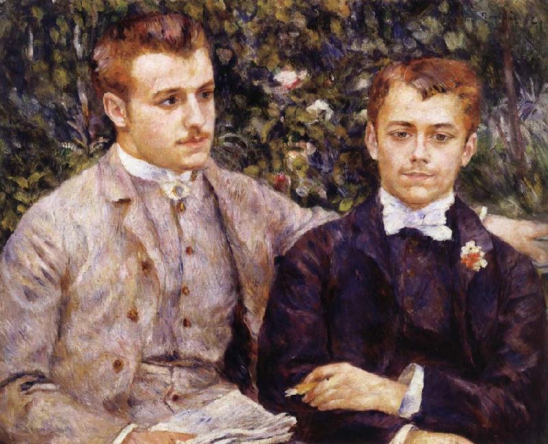 Pierre Renoir Charles and Georges Durand-Ruel Spain oil painting art